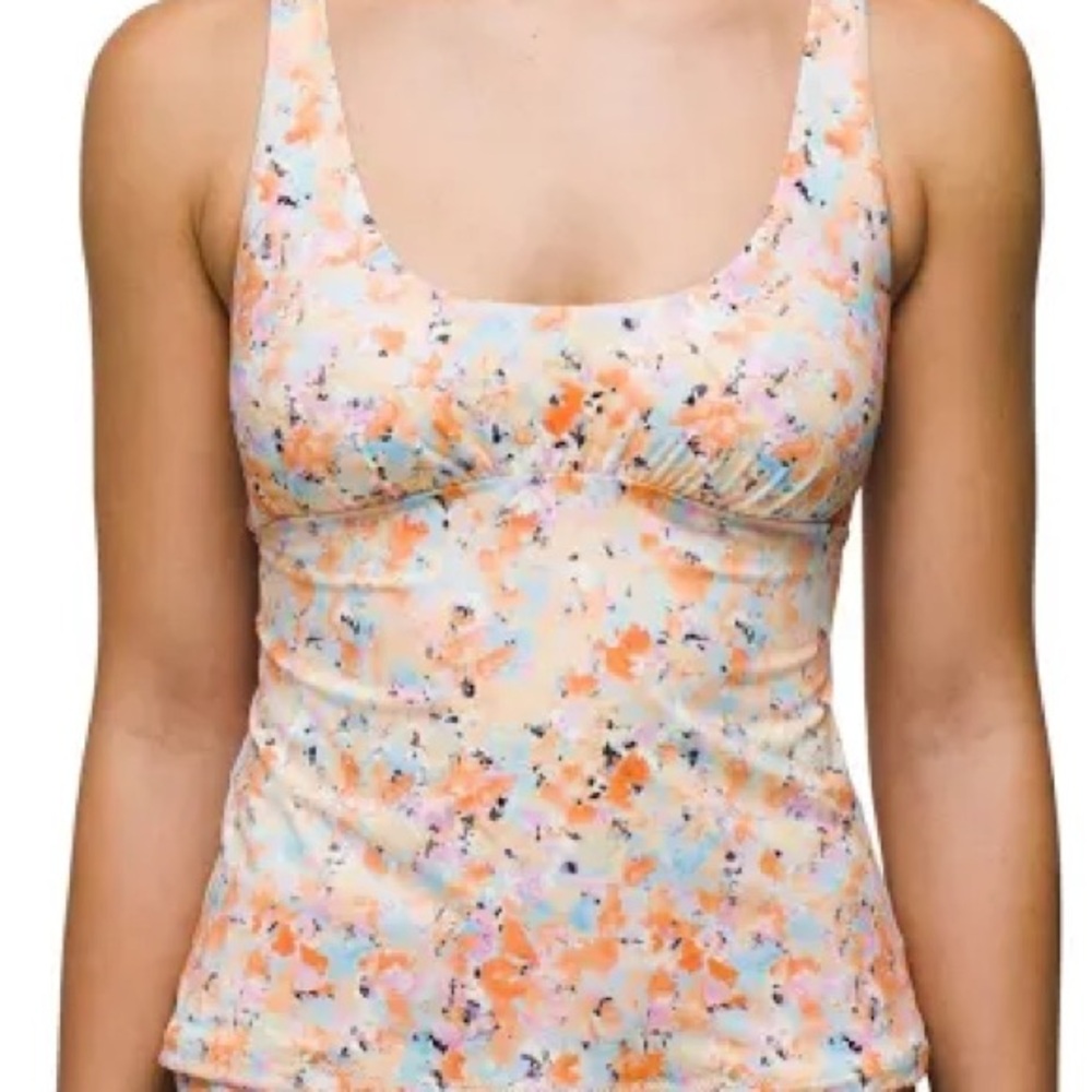 22P.- prAna Women's Mallorca Scoop Neck Tankini Top